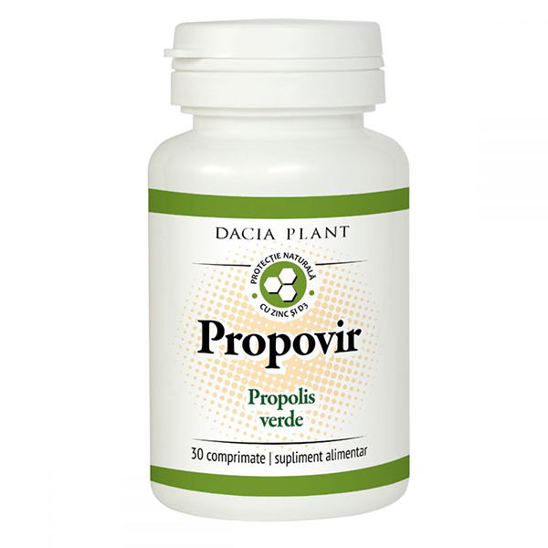 Propovir comprimate cu propolis verde Dacia Plant - 30 comprimate